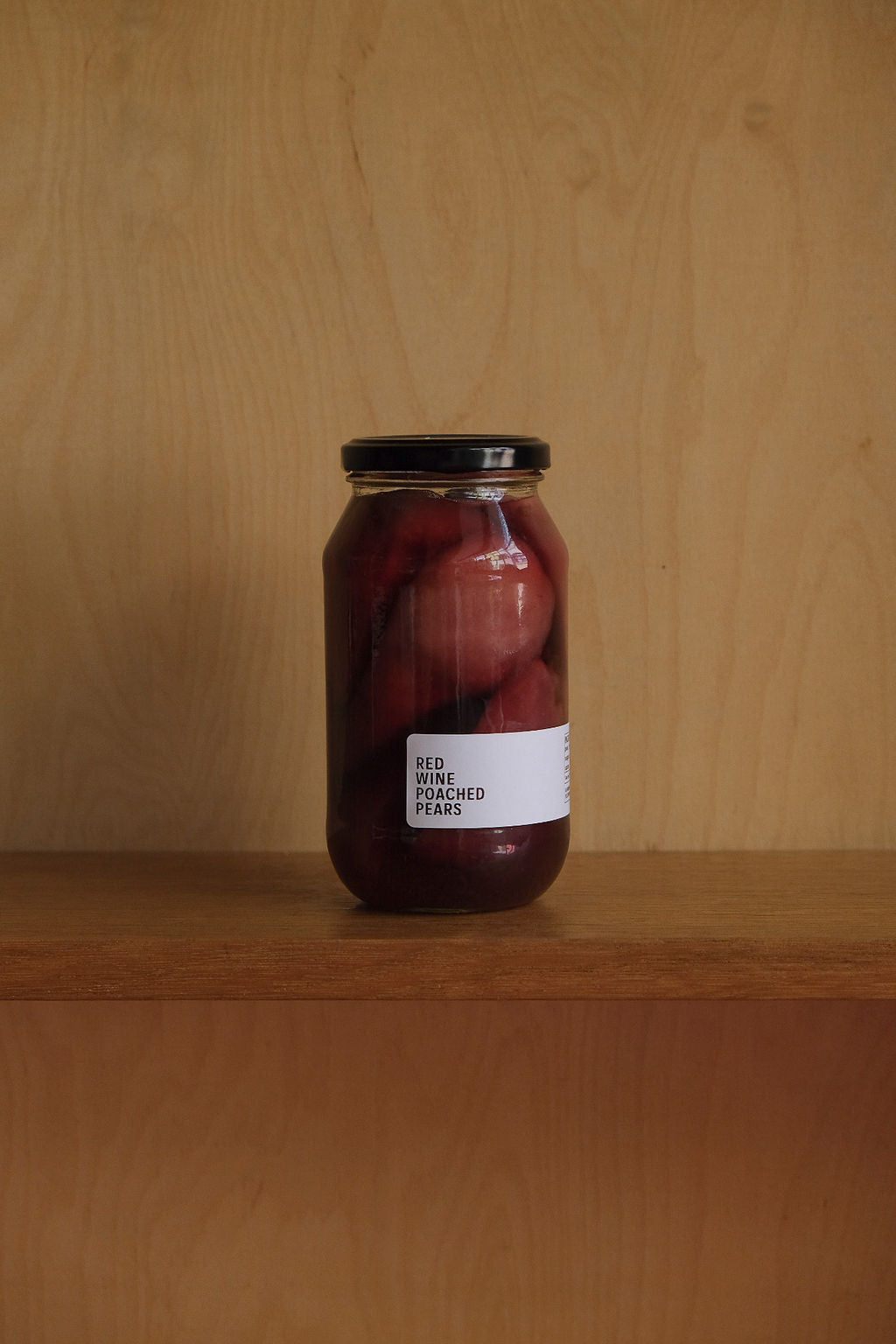 Red Wine Poached Pears