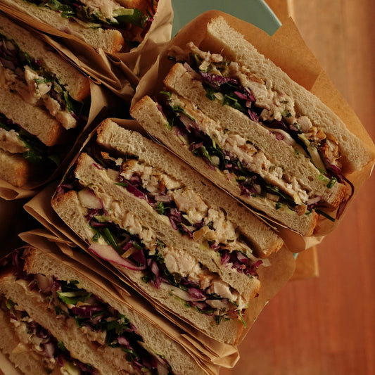Savoury - Roasted chicken sando (Pack of 6)